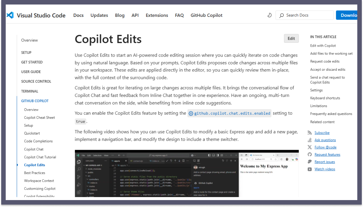 GitHub Copilotが大幅アップデートを発表。Copilot EditsがもはやCursor